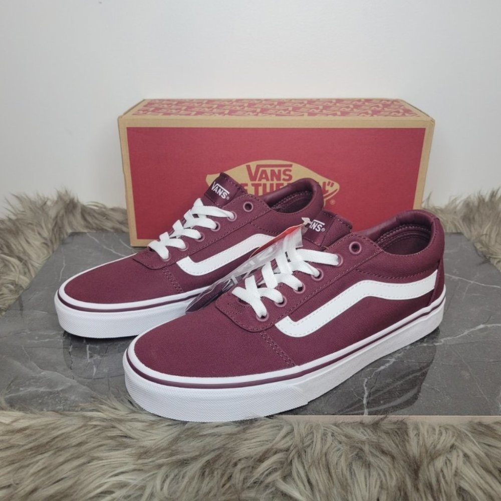 Vans Women's Burgundy Sneakers